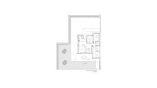 Apartment floor plan, 3 bedrooms in HIGUERICAS BEACH No. 5