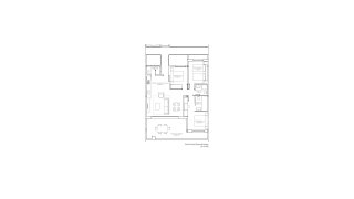 Apartment floor plan, 3 bedrooms in HIGUERICAS BEACH No. 4